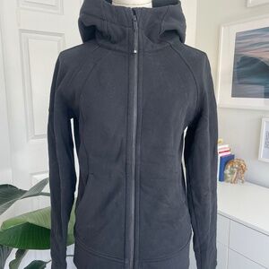 Lululemon Scuba Full-Zip Hoodie (Black, Medium)